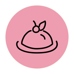 Cake Tart Vector Icon