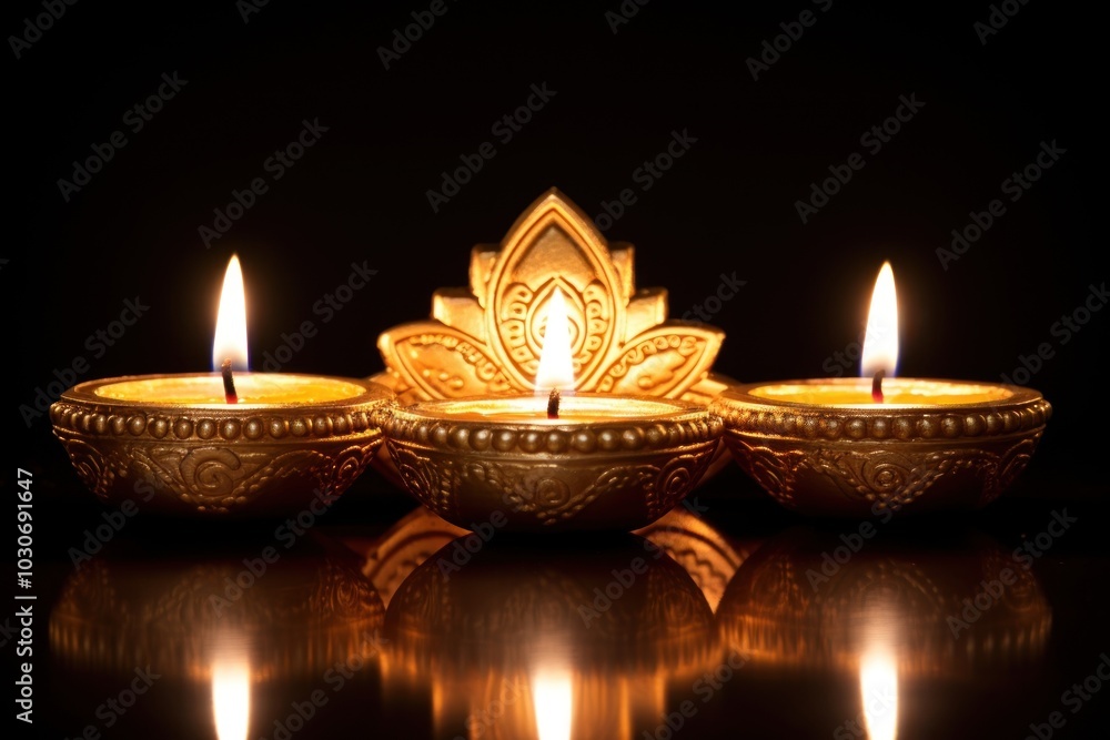 Sticker Candle diwali light spirituality.