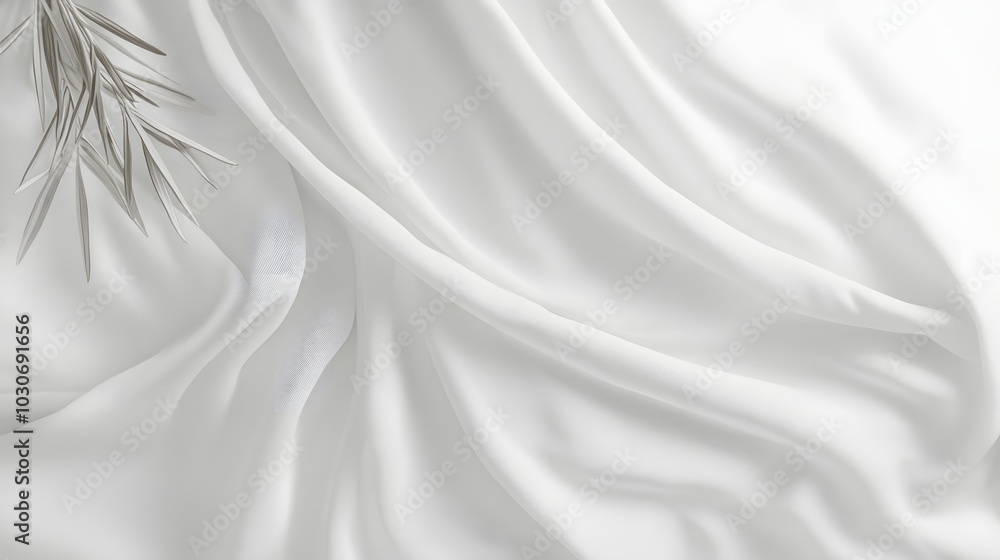 Poster 28. a pristine white background with a hint of texture for product showcasing