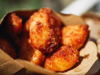 Street Festival Feast: Fast Food Favorites with Burgers, Nuggets, and Cheeseburgers