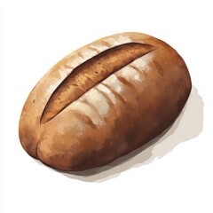 A rye bread illustration