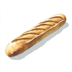 A baguette vector illustration