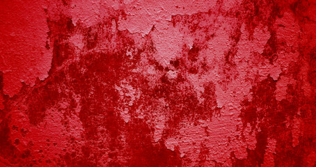 Red grunge abstrack background texture red concrete wall. horror and scary concept. Horror Style film background