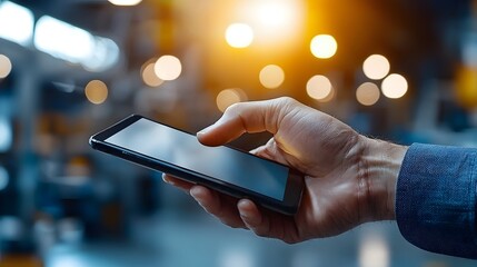 Auto Repair Technician Utilizing Digital Tablet to Diagnose and Troubleshoot Diesel Truck Engine in Workshop Environment  Concept of Modern Automotive Maintenance and Repair Services