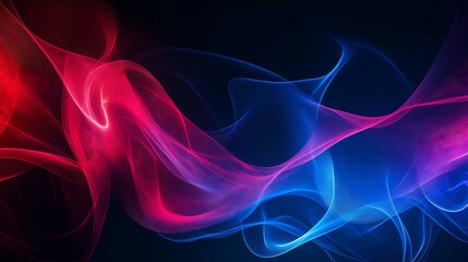  Red and Blue abstract background illustration.
