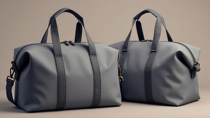 A functional travel bag with an emphasis on convenience and spaciousness