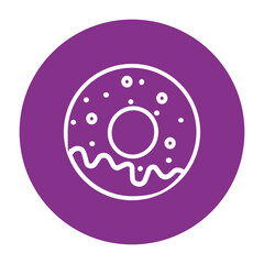 Cake Tart Icon Silhouette