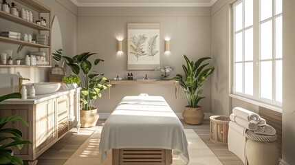 Relaxing Spa Interior Design