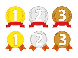 賞のメダル_金銀銅