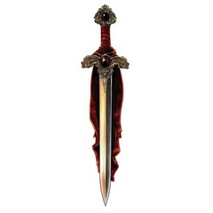 A ceremonial dagger vintage weapon sword.