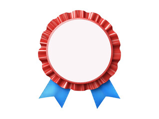 Award badge isolated on transparent or white background, png