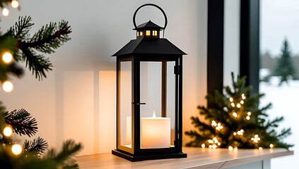holiday lantern decor adds festive charm homes christmas season bright lights warm glow