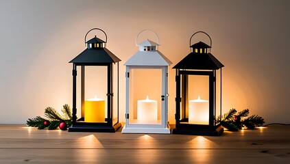 holiday lantern decor adds festive charm homes christmas season bright lights warm glow