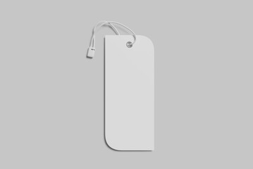 Label Tag Blank Mockup