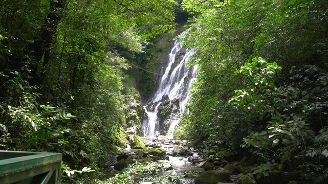 waterfall in the forest Valle de Anton