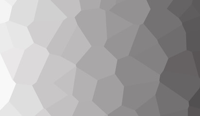 Geometric pattern of gray and white triangles, creating a modern and sophisticated background. Ideal for use in digital designs,