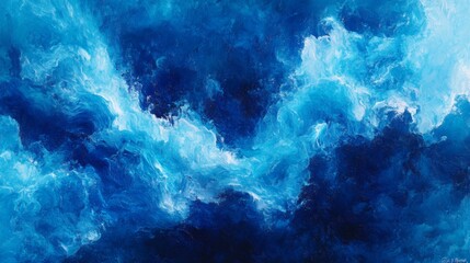 Fototapeta premium Abstract Ocean Waves