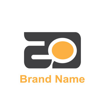 Creative Logo. 2DO.CMYK color mode for print. Vector EPS file. Editable color.