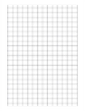 Graph Paper 8x8 inch squares. Grid Paper for Composition Notebook  