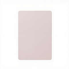 A plain, soft-colored rectangular surface with smooth edges, likely used for various applications including arts, crafts, or as a background.