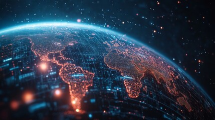 Digital Globe in Space