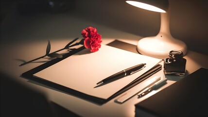 Carnation letter paper,