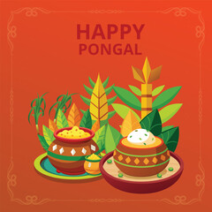 Pongal is a popular South Indian harvest festival, primarily celebrated in Tamil Nadu. Held in January, it honors the sun god and marks the end of the winter solstice. People prepare a special dish ca