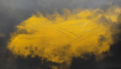 Mystic gray and yellow grunge wallpaper. Dark abstract aesthetic backdrop. Rough texture.