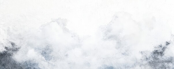 Fototapeta premium A serene, abstract representation of clouds blending into a light background, evoking a sense of calm and tranquility.