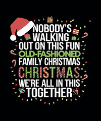 Merry Christmas T-shirt Design