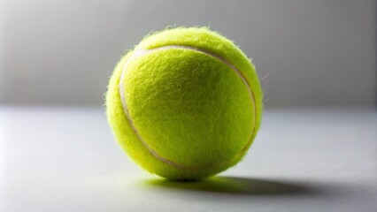 Minimalist Tennis Ball Background for Vibrant Sports Imagery