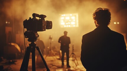 Fototapeta premium Film Set Atmosphere