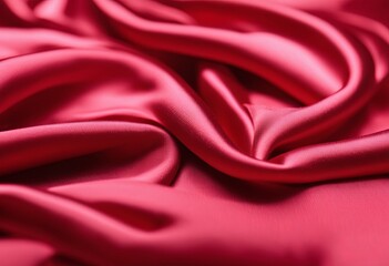Obraz premium Closeup shot of red silk