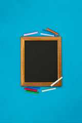 Frame for art, template mock up for design, clean empty blank copy space background.