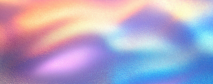 Holographic rainbow foil iridescent texture abstract hologram background