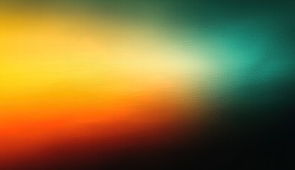 Obraz premium Abstract Yellow, Orange, and Green Gradient - Vibrant, Colorful, and Dynamic Background
