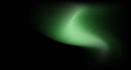 Elegant dark emerald green  black background with grain texture design for design or text