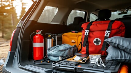 Essential Gear for Safe Car Travel: A Look Inside the Trunk