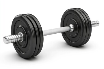 Barbell exercise fitness sports.