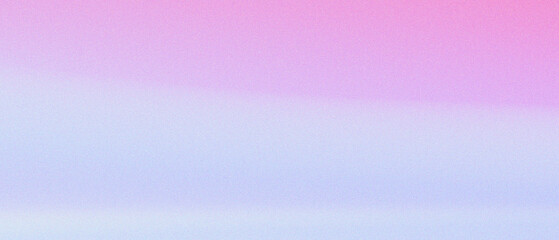 Light grainy banner background oink purple and white blue color gradient abstract poster header cover backdrop design, glowing noise texture effect, vibrant color gradient noisy grain texture