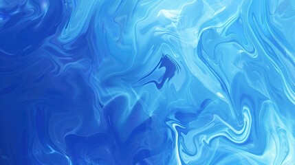 Obraz premium Modern Abstract Blue Background with Swirling Galaxy Patterns, Ideal for Tech or Science-Themed Imagery