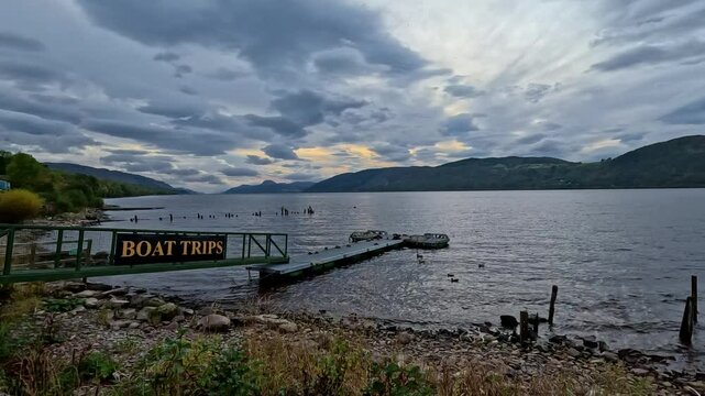 Loch ness rivers waterbody summer ending beautiful freshwater 