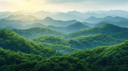 Fototapeta premium Transformation from lush forests to barren land due to global warming. Aerial view of climate change effects. Environmental crisis, pollution, and risk with no people present. High resolution