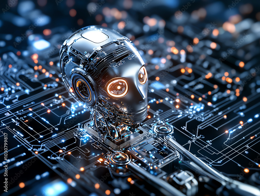 Poster a graphic designer using ai to automate repetitive design tasks, speeding up the creative process, a
