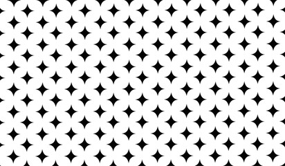 Abstract geometric pattern with crosses, stripes, lines. Seamless vector background.