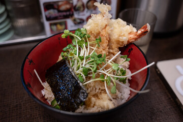 Japanese Tempura Rice Bowl