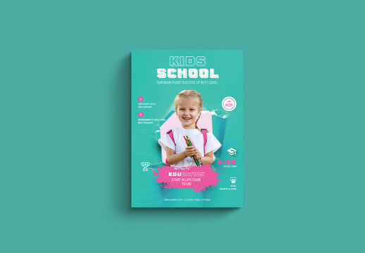 School Flyer Design Template