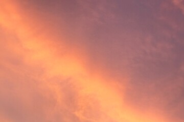 clouds in the sky