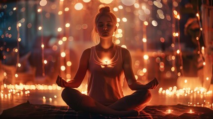 Woman Meditating