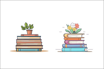 Book Vector Clipart. Book Vector Illustration. Book Vector.